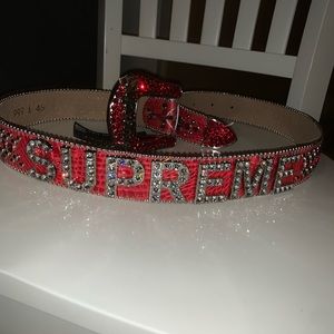 Supreme B.B Simon Belt SS20 Red